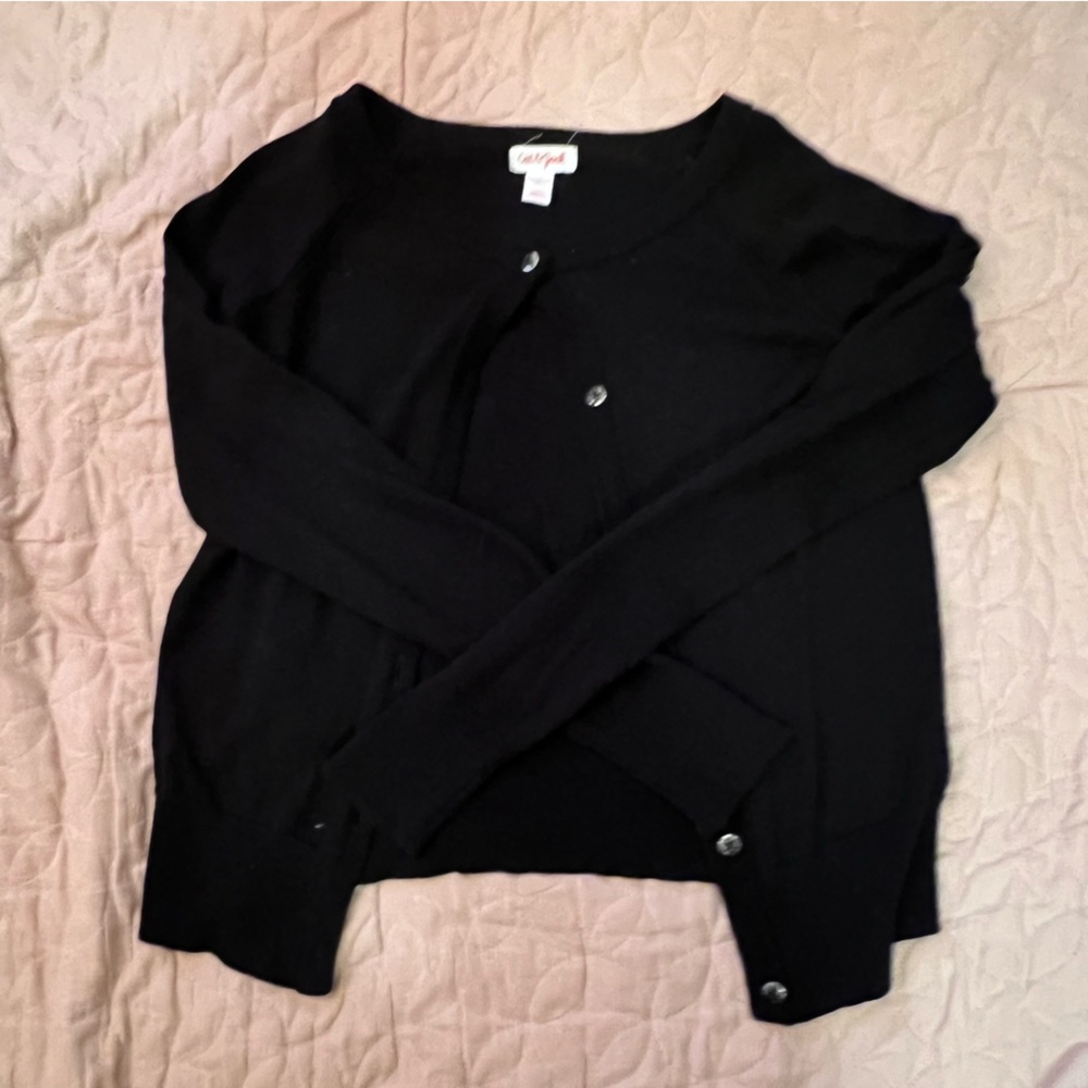 Cat and jack black child’s cardigan
